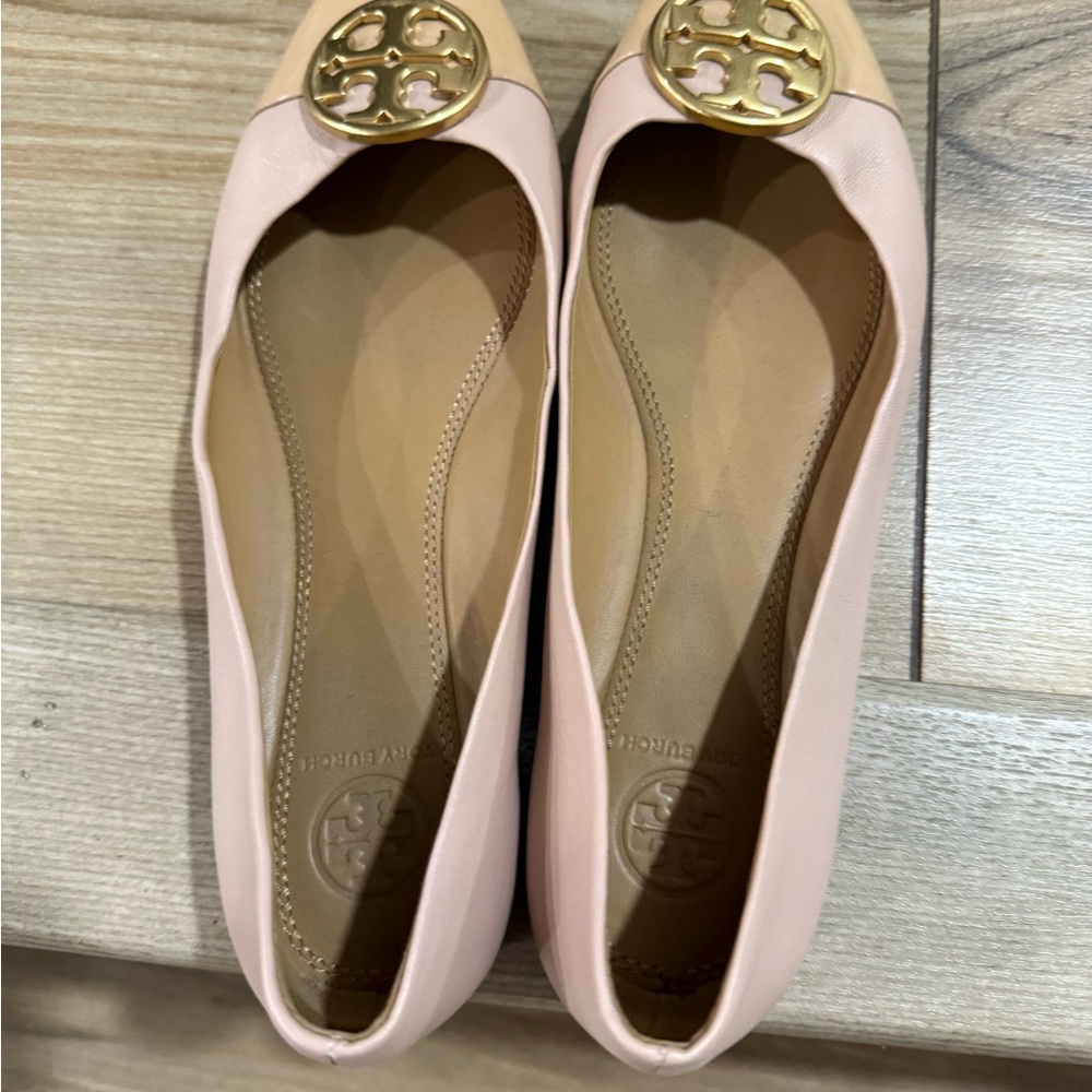 Tory Burch Pink Ballet Flats